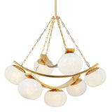 Duxbury Chandelier - 7-Light - Aged Brass by Hudson Valley
