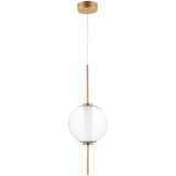 Gold Axle Pendant Light by ET2