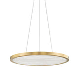 Eastport Chandelier - 24 Inch - Aged Brass by Hudson Valley
