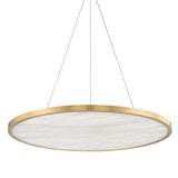 Eastport Chandelier - 36 Inch - Aged Brass by Hudson Valley