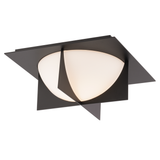 Echelot Ceiling Light By Modern Forms BK Side View