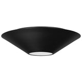 Echo Flush Mount Medium Midnight Black By Visual Comfort Studio