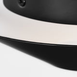 Echo Flush Mount Midnight Black By Visual Comfort Studio - Detailed View