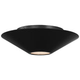 Echo Flush Mount Midnight Black By Visual Comfort Studio