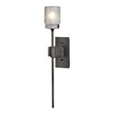 Echo Wall Sconce, shown in Dark Smoke, by Hubbardton Forge