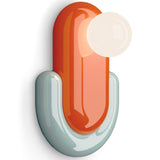 Éclair Wall Sconce Orange Fox Blue By Ferroluce