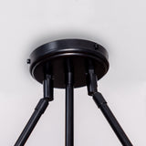 Eclipse Chandelier - Matt Black