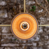 Eclipse Chandelier - Satin Brass