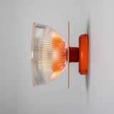 Eclipse Coloured Wall Light - Orange
