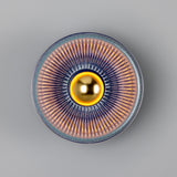 Eclipse Coloured Wall Light - Sapphire Blue