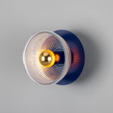 Eclipse Coloured Wall Light - Sapphire Blue