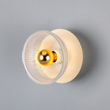 Eclipse Coloured Wall Light - Vanilla Cream