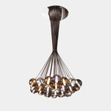 Eclisse 1292.37L Chandelier by Cangini & Tucci, Color: Clear, Black, Steel, Gold, Bronze, Rose Gold, Finish: Chrome, , | Casa Di Luce Lighting