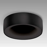Eco Recessed With Surface Mount Ring Black By Fase1Lighting