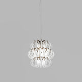 Ecos SP 35 Pendant By Vistosi, Color: White Striped, Bronze, , | Casa Di Luce Lighting