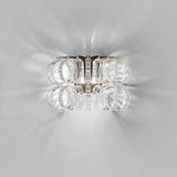 Ecos Wall Light By Vistosi, Color: Crystal Striped, Bronze, , | Casa Di Luce Lighting