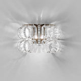 Ecos Wall Light By Vistosi, Color: Crystal Striped, Bronze, , | Casa Di Luce Lighting