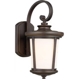 Eddington Outdoor Wall Lantern — 16 Inch, Antique Bronze