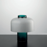 Eden Table Lamp Peacock Green Di Glass