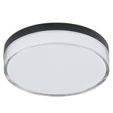 Edge LED Flush Mount Black Small By Maxim Lighting