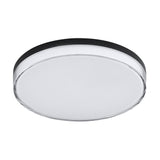 Edge LED Flush Mount Black Medium By Maxim Lighting