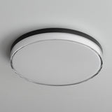 Edge LED Flush Mount Black Medium By Maxim Lighting
