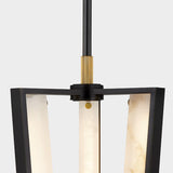 Edgemere Pendant Distressed Bronze By Hudson Valley Detailed View