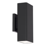 Edgey Outdoor Wall Sconce By WAC Lighting BK Finish