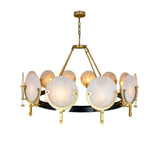 Edinburgh Alabaster Chandelier - Polished Brass