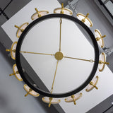 Edinburgh Alabaster Chandelier - Polished Brass