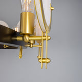 Edinburgh Alabaster Chandelier - Polished Brass