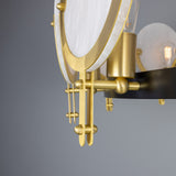 Edinburgh Alabaster Chandelier - Polished Brass
