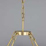 Edinburgh Alabaster Chandelier - Satin Brass