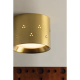 Edisto Flush Mount by Hudson Valley