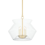 Edmonton Lantern - 5-Light - Aged Brass by Hudson Valley