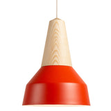 Eikon Basic Pendant Ash Poppy Red By Schneid Studio