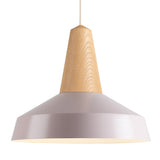 Eikon Circus Pendant Oak Pale Rose By Schneid Studio