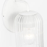 Eisele Small Wall Sconce Matte White By Generation Lighting - Detailed View2