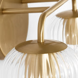 Eisele Vanity Light 2 Lights Satin Brass By Generation Lighting - Detaield View2