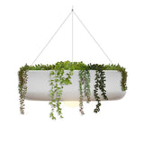 Elba Planter Pendant Light Medium By New Garden Side View