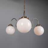 Eldron 3 Arm Chandelier - Antique Brass