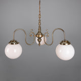 Eldron 3 Arm Chandelier - Antique Brass