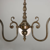 Eldron 3 Arm Chandelier - Antique Brass