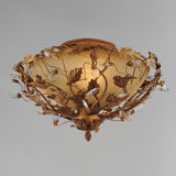 Elegante Semi-Flush Mount Etruscan Gold by Maxim Lighting