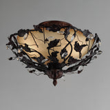 Elegante Semi-Flush Mount Oil Rubbed Bronze by Maxim Lighting