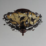 Elegante Semi-Flush Mount Oil Rubbed Bronze by Maxim Lighting