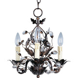 Elegante Small Chandelier Oil Rubbed Bronze by Maxim Lighting