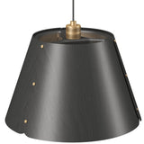 Element Conic Pendant Oragnic Lead Grey By Accord