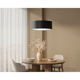 Element Round Suspension by Accord in Dining Room