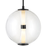Elin Globe Pendant Black By Hinkley - Detaild View